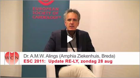 Substudie RE-LY: met plaatjesremmers zelfde effect als hoofdstudie